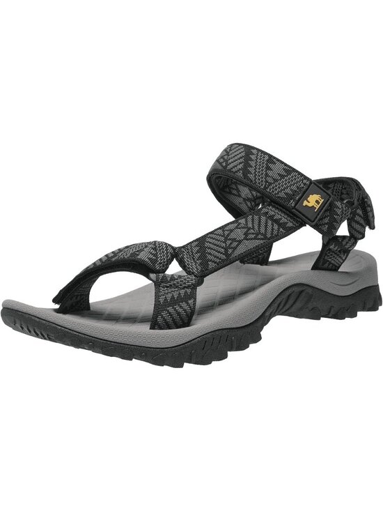Men\'s Black Grey Comfortable Athletic Hiking Sport Sandals Outdoor Beach Shoes main image 6
